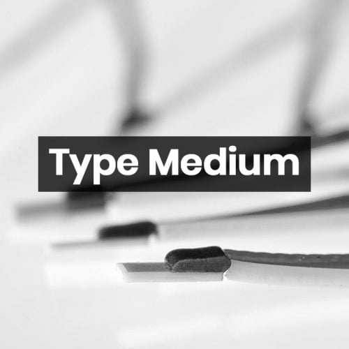 thin film type Medium